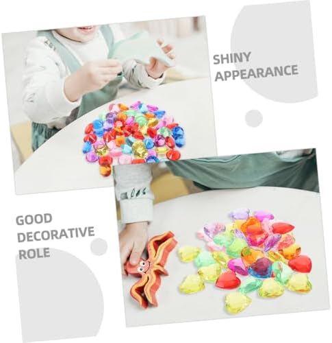 1 Set Plastic Diving Gems Treasure Toy for Kids