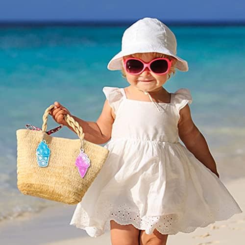 20 Pcs Pop Keychain Fidget Toys for Stress Relief and Anxiety