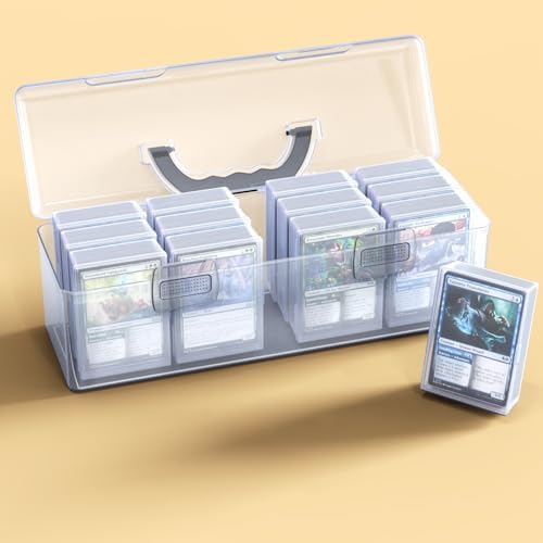 Trading Card Storage Box Set of 14 Durable and Portable