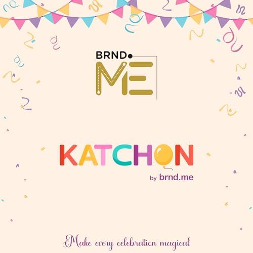 KatchOn Gold Glitter Engagement Photo Banner - 10 Feet 2 Strings No DIY