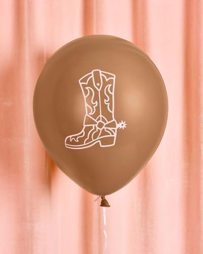 Xo Fetti Western Balloons 25pk 12 Inch Party Decor