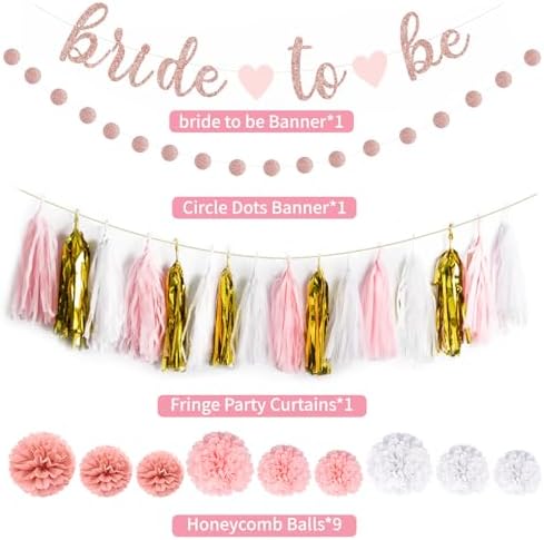 Nisocy Bachelorette Party Decor Banner Set