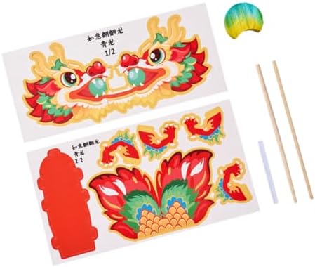 BCOATH Chinese Dragon DIY Craft Kit for Kids