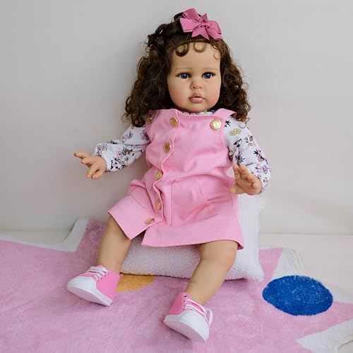 RXDOLL Realistic 24 Inch Toddler Girl Baby Doll