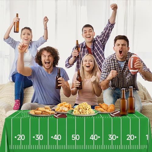 Football Party Supplies Kit Serve 50