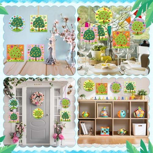 Funrous 24-Pack Spring Tree DIY Craft Kit