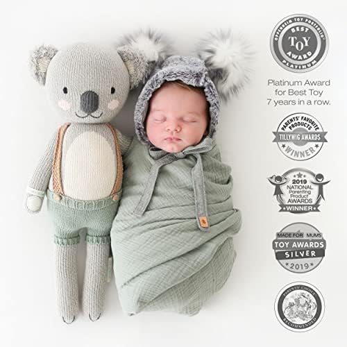 Cuddle Kind Quinn The Koala Regular 20 Inch Hand-Knitted Doll
