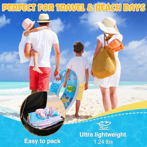 Bigmeta 2 Sets Kids Pool Floats with Water Gun