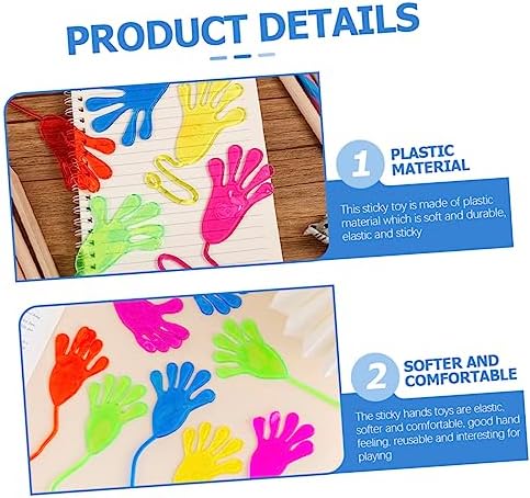 KICHOUSE 50pcs Stretchy Toys for Kids Fun Party Favor Gifts