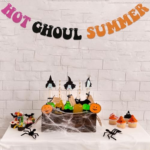 Hot Ghoul Summer Halloween Party Banners