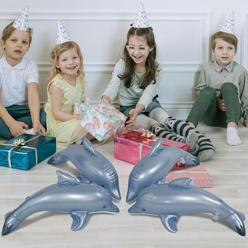 Jet Creations Inflatable Aquatic Animals 4pc Pack