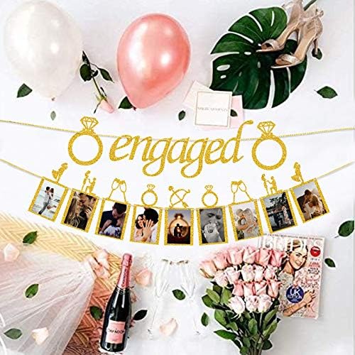 Romantic Wedding Decor Banners with Photo Frames