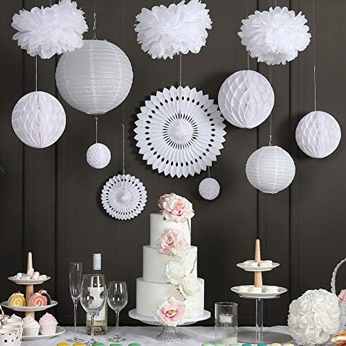 Easy Joy White Party Decoration Kit