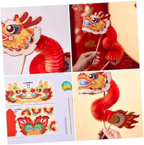 BCOATH Chinese Dragon DIY Craft Kit for Kids