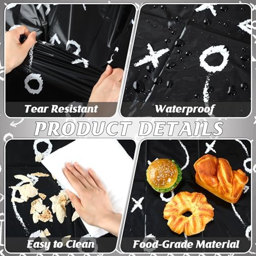 4 Pack Football Tablecloths for Parties