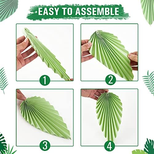 Easy Joy Paper Leaves Wall Decor Set of 9