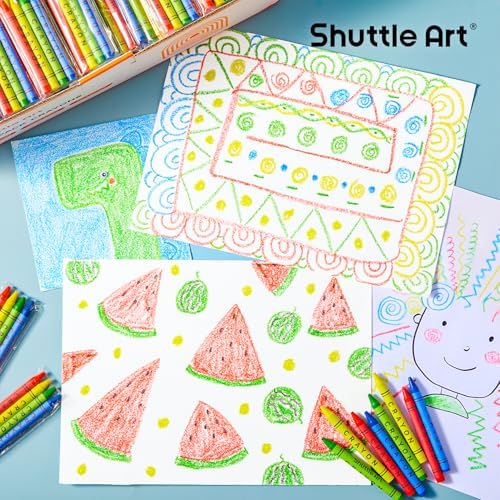 Shuttle Art Crayons 800 Piece Bulk Set