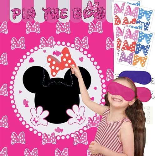 Cute Cartoon Mouse Party Decoration Set