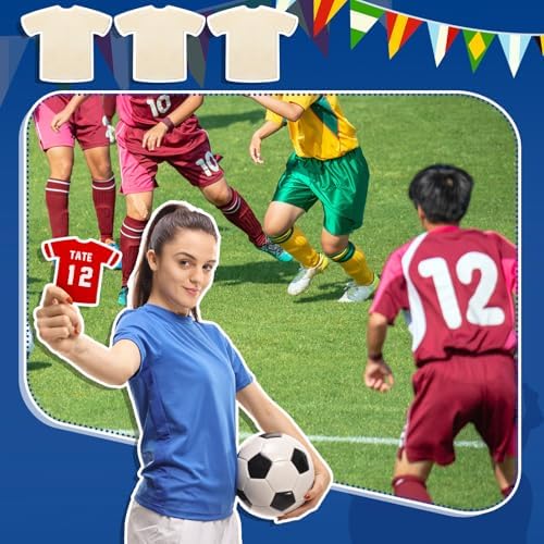 GlikCeil 36 Piece Sports Jersey Craft Kit