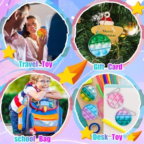 24PCS Pop Fidget Toys for Kids Party Favors