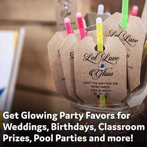 PartySticks 1000 Pack Glow in the Dark Light Up Sticks
