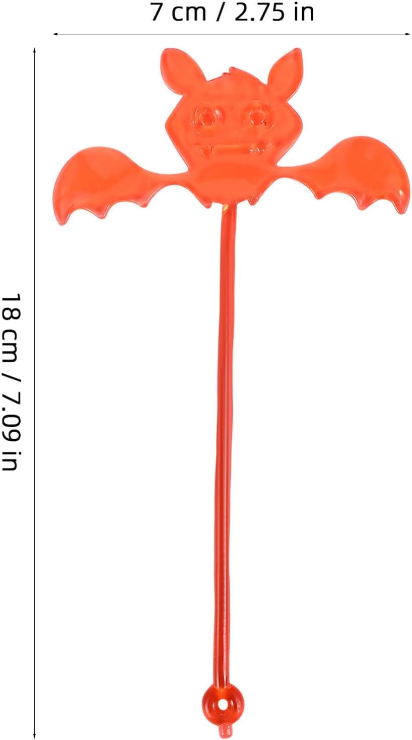 FRCOLOR 60pcs Stretchy Bats for Kids