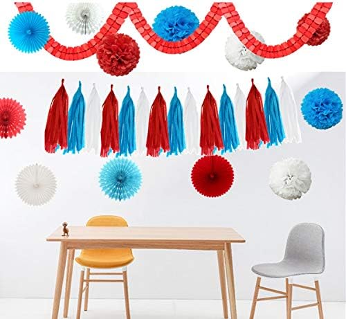 InBy Dr Seuss Cat in the Hat Decor Kit 28PCS