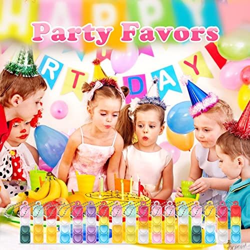 112pcs Mini Pop Fidget Toys Stress Relief Pack