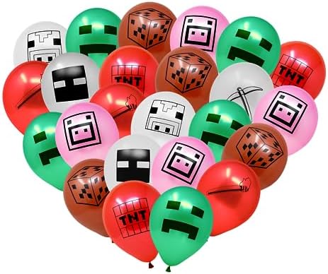 Blue Orchards Mining Fun Balloons 48-Pack 10 Inches