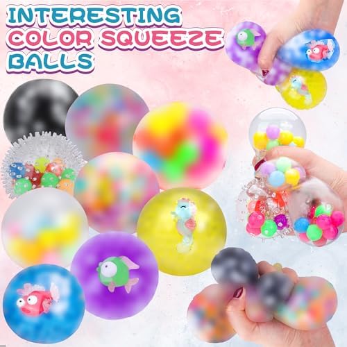 36 Pack Stress Balls Set for Adults and Kids