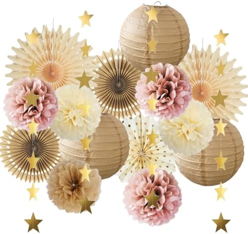 Pink Champagne Party Decorations Kit