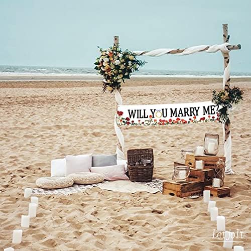 Proposal Banner Will You Marry Me 6ft