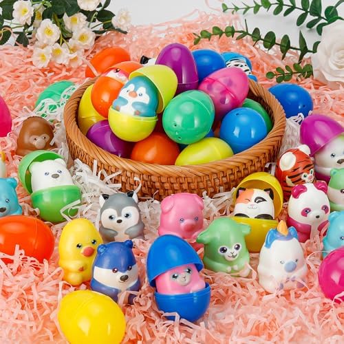 Slow Rising Squishy Toys 10PCS Mini Animal Easter Eggs