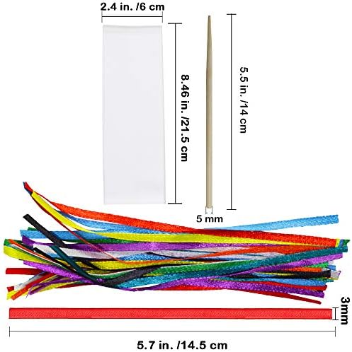 Supla 36 Piece Magic Rainbow Scratch Bookmarks DIY Kit for Kids
