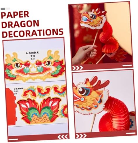 BCOATH Chinese Dragon DIY Craft Kit for Kids