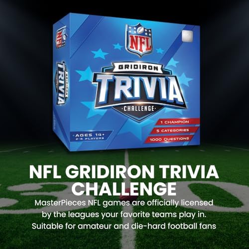 Masterpieces NFL Gridiron Trivia Challenge Board Game