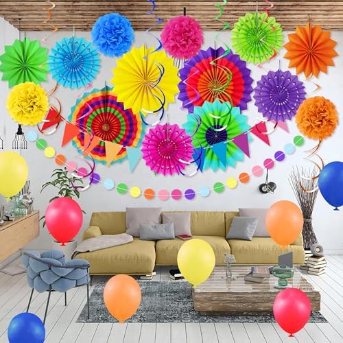 48 Piece Cinco De Mayo Fiesta Decorations