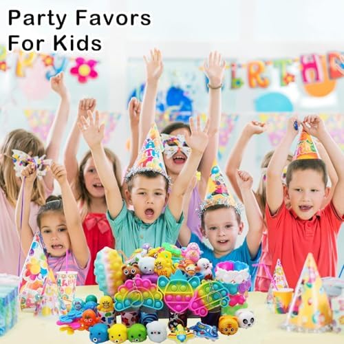 130 Pcs Party Favors for Kids Fidget Toys Classroom Prizes