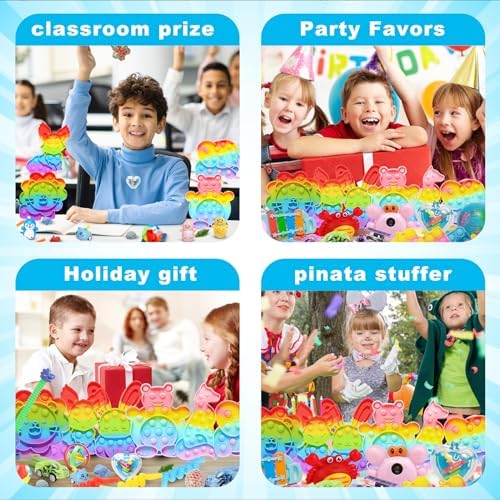 120 Pcs Fidget Toy Pack for Kids and Adults