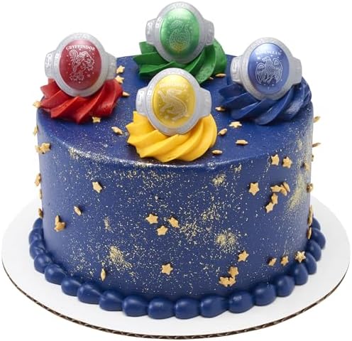DecoPac Harry Potter Hogwarts House Cupcake Rings - 24 Pack