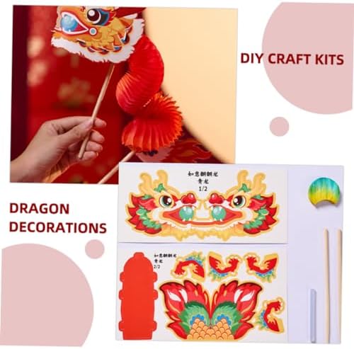 BCOATH Chinese Dragon DIY Craft Kit for Kids