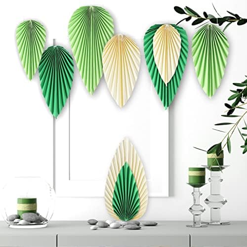 Easy Joy Paper Leaves Wall Decor Set of 9