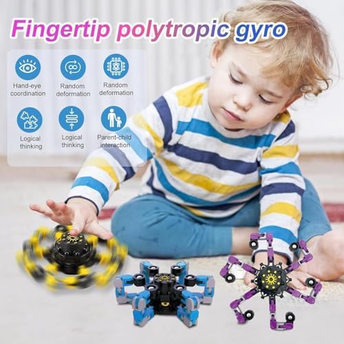 24Pcs Fidget Spinner Gyro Toy for Adults and Kids