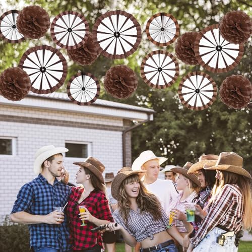 Outus Western Party Decorations 21 Pcs Set