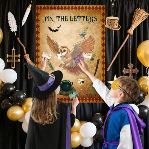 FZR Legend Magical Wizard Owls Decorations Party Set
