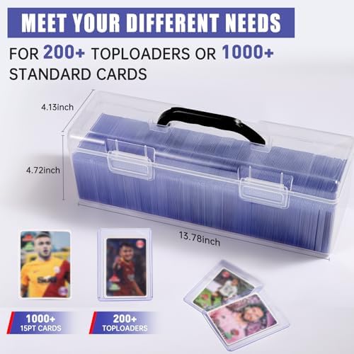 Glimstone Premium Storage Box for Toploaders