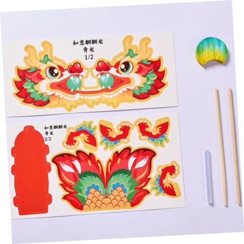 BCOATH Chinese Dragon DIY Craft Kit for Kids