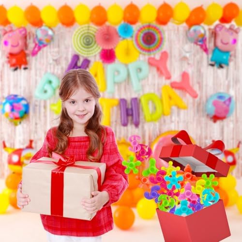 100pcs Mini Fidget Spinners Stress Relief Toys for Kids Adults