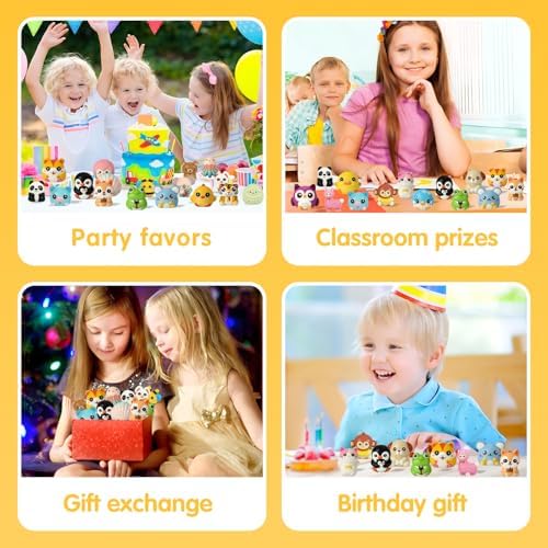24 PCS Squishies for Kids - Party Favors and Classroom Rewards
