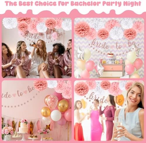 Nisocy Bachelorette Party Decor Banner Set